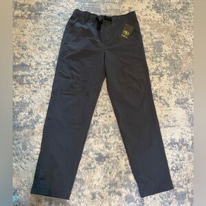 Athletic Works Boys Charcoal Cargo Pants 14-16 NWT